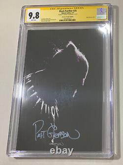 Black Panther #25 Fine Art Virgin Exclusive Cgc Signature Series 9.8