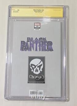 Black Panther #25 Fine Art Virgin Exclusive Cgc Signature Series 9.8