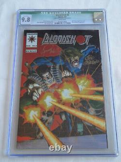 Bloodshot #0 CGC 9.8 Valiant Validated Signature Series (VVSS) 2,500 exist