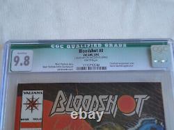 Bloodshot #0 CGC 9.8 Valiant Validated Signature Series (VVSS) 2,500 exist