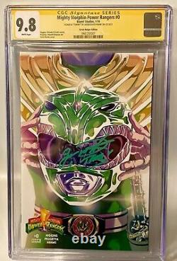 Boom! Power Rangers 0 Green Ranger Cgc 9.8 Signature Series Jason David Frank