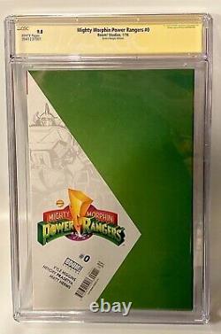 Boom! Power Rangers 0 Green Ranger Cgc 9.8 Signature Series Jason David Frank