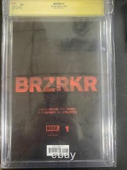 Brzrkr #1 11000 Jonboy variant signed by Keanu Reeves CGC Signature Series 9.8