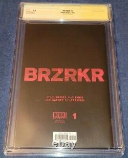 Brzrkr 1 Jonboy 11000 variant signed by Keanu Reeves CGC Signature Series 9.8