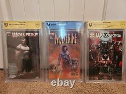 CBCS Wolverine Lot of 3 9.8s Signature Series not CGC