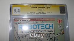 CGC 9.4 ROBOTECH MACROSS SAGA #2 SIGNED by NEIL VOKES CGC SIGNATURE SERIES