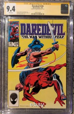 CGC 9.4 Signature Series Daredevil #226 Signed by Frank Miller Marvel Comics