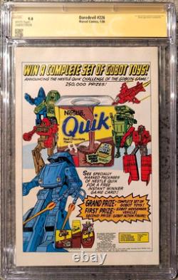 CGC 9.4 Signature Series Daredevil #226 Signed by Frank Miller Marvel Comics