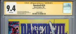 CGC 9.4 Signature Series Daredevil #226 Signed by Frank Miller Marvel Comics