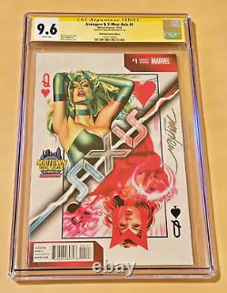 CGC 9.6 Signature Series Avengers & X-Men Axis #1 2014 Midtown Comics Edition