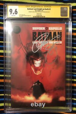 CGC 9.6 Signature Series Batman #1 Variant Cover Greg Capullo Scott Synder Jock