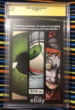 CGC 9.6 Signature Series Batman #1 Variant Cover Greg Capullo Scott Synder Jock