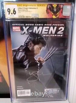 CGC 9.6 X-Men 2 Wolverine Signature Series Hugh Jackman