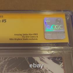 CGC 9.8 Amazing Spider-Man #5 Signature Series Mayhew Limited 3K Total Copies