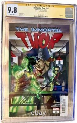 CGC 9.8 Immortal Thor #16 (2024) Marvel Alex Ross Signed Signature Series