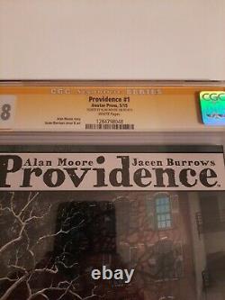 CGC 9.8 SS Alan Moore Providence #1 Signed Signature Series Autograph Watchmen