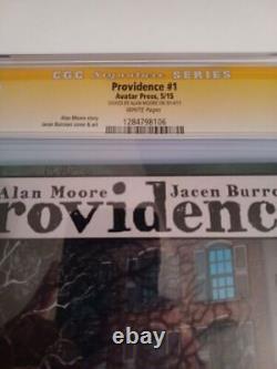 CGC 9.8 SS Alan Moore Signed Providence #1 Signature Series Autograph Watchmen