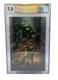 Cgc 9.8 Ss Hulk #6 Clayton Crain Signed Black Flag Variant Marvel 2022