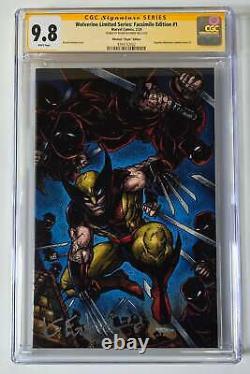 CGC 9.8 Signature Kevin Eastman Wolverine #1 Facsimile Whatnot Virgin Edition