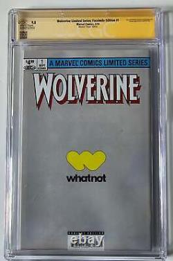 CGC 9.8 Signature Kevin Eastman Wolverine #1 Facsimile Whatnot Virgin Edition