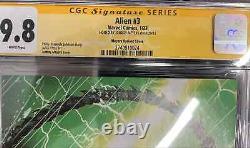 CGC 9.8 Signature Series Alien #3 Meyers Variant Signed by Johnboy Meyers