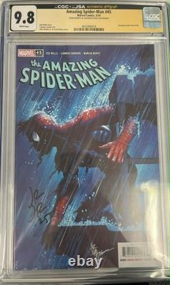 CGC 9.8 Signature Series Amazing Spider-Man #45 Signed by John Romita Jr