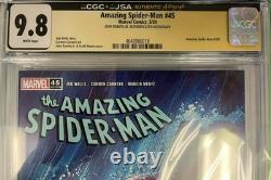CGC 9.8 Signature Series Amazing Spider-Man #45 Signed by John Romita Jr