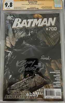 CGC 9.8 Signature Series Batman #700 Signed by Tony Daniel, David Finch & Kubert