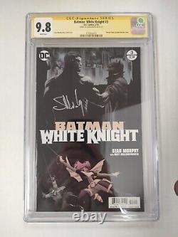 CGC 9.8 Signature Series Batman The White Knight #3 Sean Murphy Signature