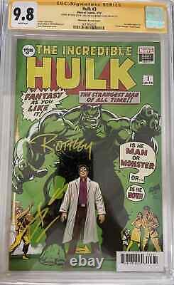 CGC 9.8 Signature Series Hulk #3 Variant Signed by Ryan Ottley & Donny Cates