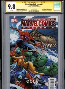 CGC 9.8 Signature Series Marvel Comics Presents #1 Signed Campbell Wraparound