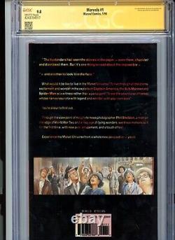 CGC 9.8 Signature Series Marvels #1-4 Set Signed by Alex Ross