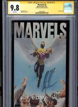 CGC 9.8 Signature Series Marvels #1-4 Set Signed by Alex Ross