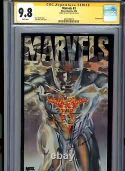 CGC 9.8 Signature Series Marvels #1-4 Set Signed by Alex Ross