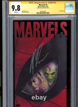 CGC 9.8 Signature Series Marvels #1-4 Set Signed by Alex Ross