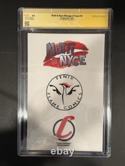 CGC 9.8 Signature Series Notti & Nyce Menage A Trois #12 Playboy Homage
