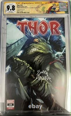 CGC 9.8 Signature Series Thor #18 Signed by Ryan Stegman & Donny Cates