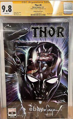CGC 9.8 Signature Series Thor #9 Signed by Mico Suayan Suayan Variant Cover