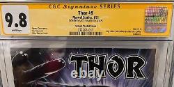 CGC 9.8 Signature Series Thor #9 Signed by Mico Suayan Suayan Variant Cover