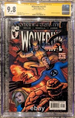 CGC 9.8 Signature Series Wolverine #v3 #22 Marvel 01/2005 Signed Roy Thomas
