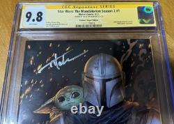 CGC 9.8 Star Wars Mandalorian Season 2 #1 Kirkham Virgin Signature Series Grogu CGC 9.8 Star Wars Mandalorian Season 2 #1 Kirkham Virgin Signature Series Grogu