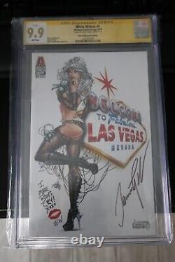 CGC 9.9 MINT WHITE WIDOW #1 SIGNATURE SERIES Artist/Writer/Creator JAMIE TYNDALL