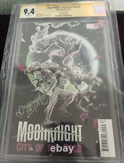 CGC SIGNATURE SERIES Moon Knight Signed By Rose Besch 2/2/24 CGC 9.4