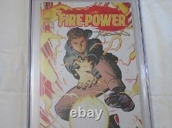 CGC SS Signature Series 9.8 Fire Power #1 Signed by Robert Kirkman Image