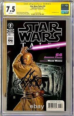 CGC Signature Series 7.5 Star Wars Tales #13 Signed by Samuel L. Jackson