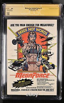 CGC Signature Series 8.0 WOLVERINE LIMITED SERIES #1 signed by CHRIS CLAREMONT
