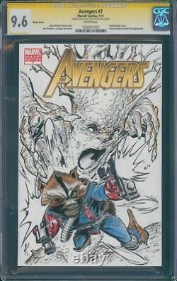 CGC Signature Series 9.6 Marvel Avenger's #7 Signed & Sketched Steve Kurth