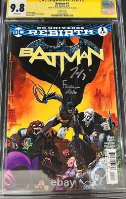 CGC Signature Series 9.8 Batman #1 Signed by David Finch and Tom King