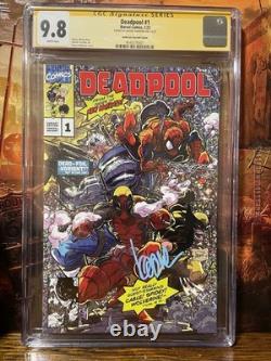 CGC Signature Series 9.8 DEADPOOL 1 SIGNED BY ANDREWS