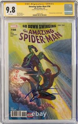 CGC Signature Series 9.8 Marvel Amazing Spiderman #798 Signed Andrew Garfield